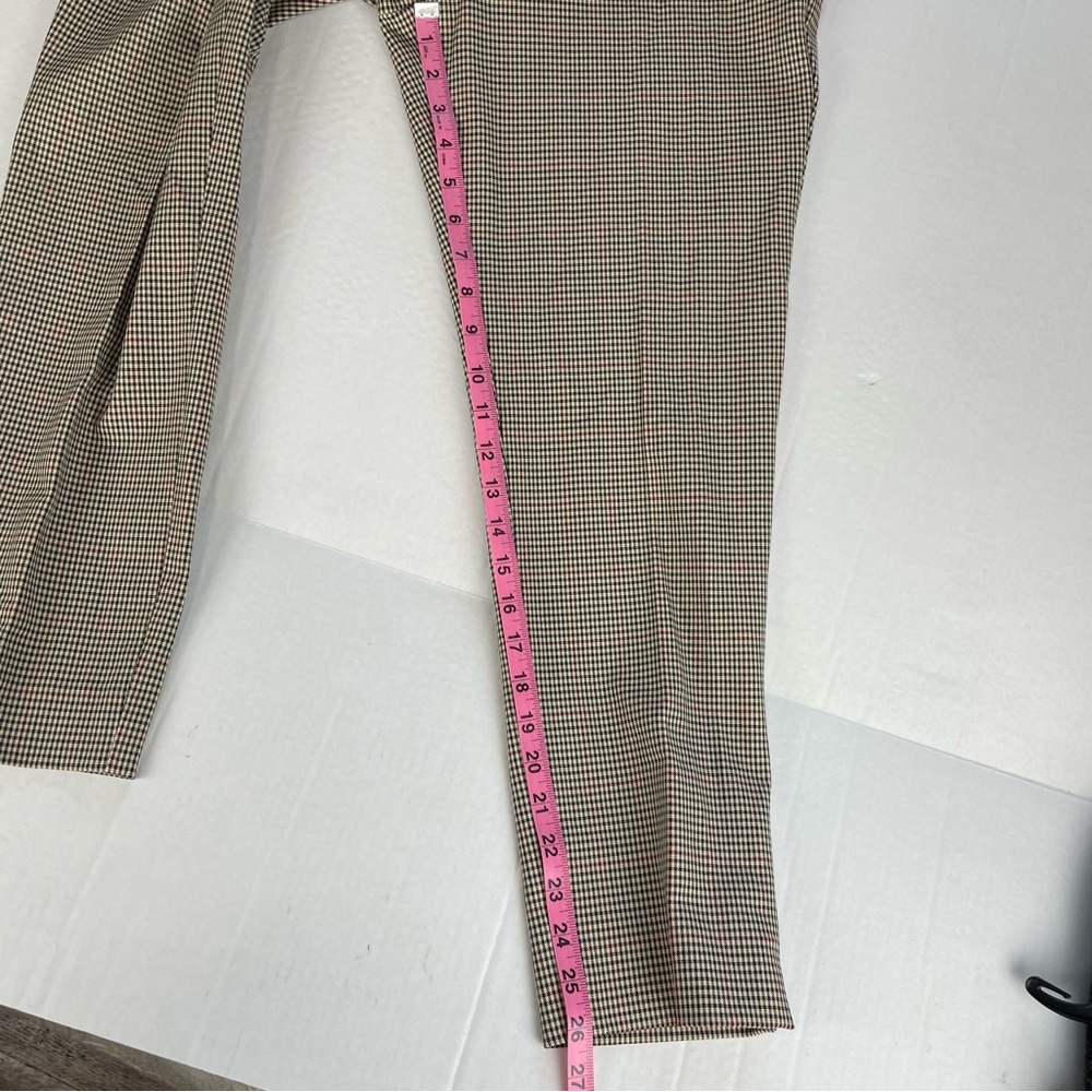 Talbots Chatham Ankle Pants Plaid‎ Womens Size 12 petite Cotton Blend Corpcore - Picture 11 of 11